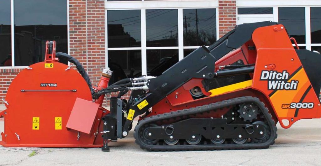 noticias maquinaria La microzanjadora MT164 de Ditch Witch