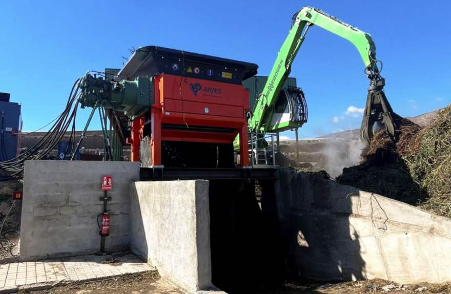 noticias maquinaria Mycsa instala un Arjes VZ 900 PU en triturador TITAN 900