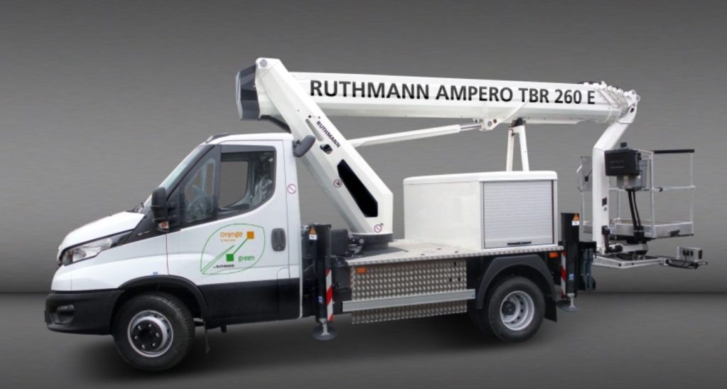 noticias maquinaria RUTHMANN plataforma STEIGER® Ampero TBR 260 E
