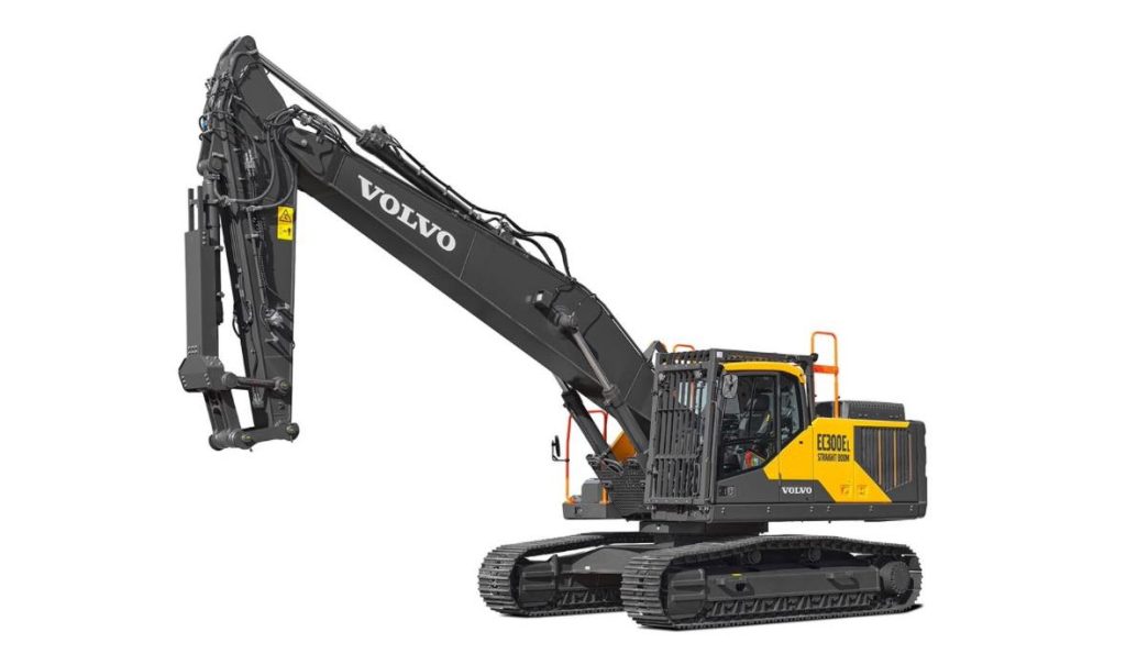 noticias maquinaria Volvo CE lanza la excavadora sobre orugas EC300E