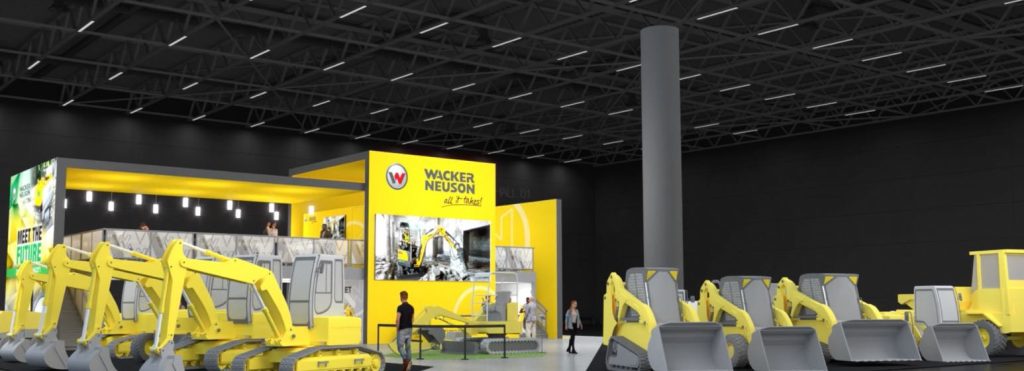 noticias maquinaria Wacker Neuson en Conexpo bajo el lema Conoce el futuro