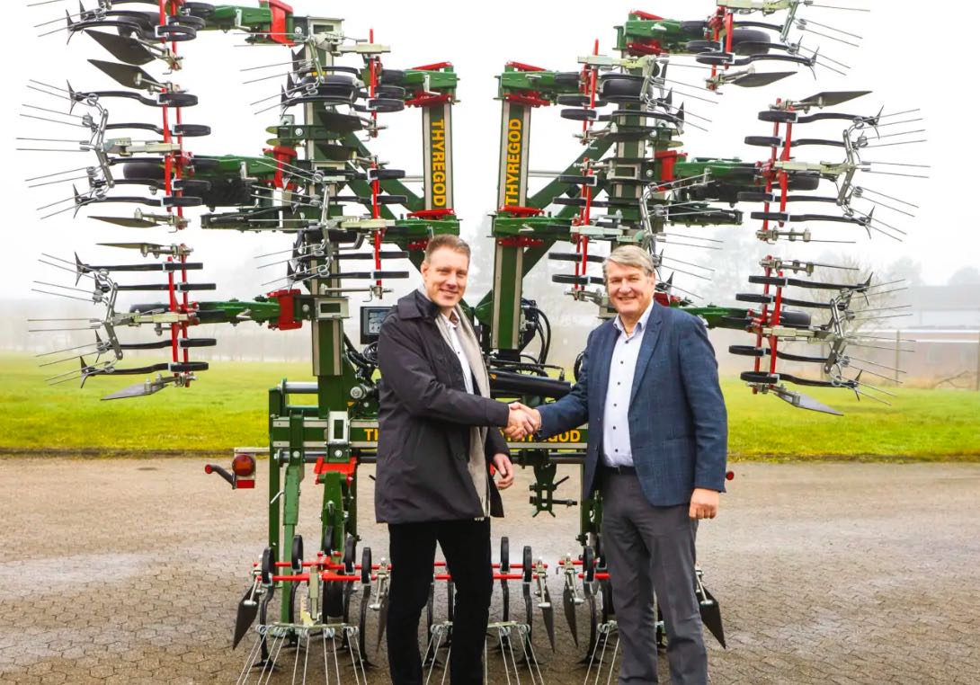 Väderstad adquiere cultivadores entrehileras de Thyregod