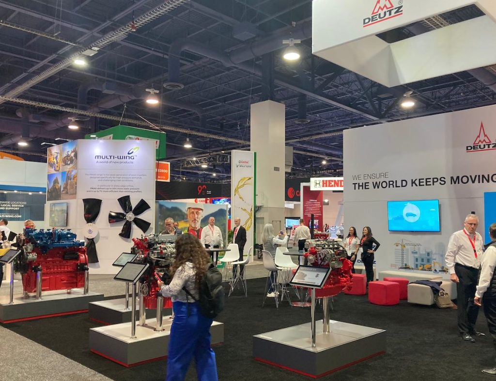 noticias maquinaria DEUTZ presenta tecnología innovadora en CONEXPO 2023