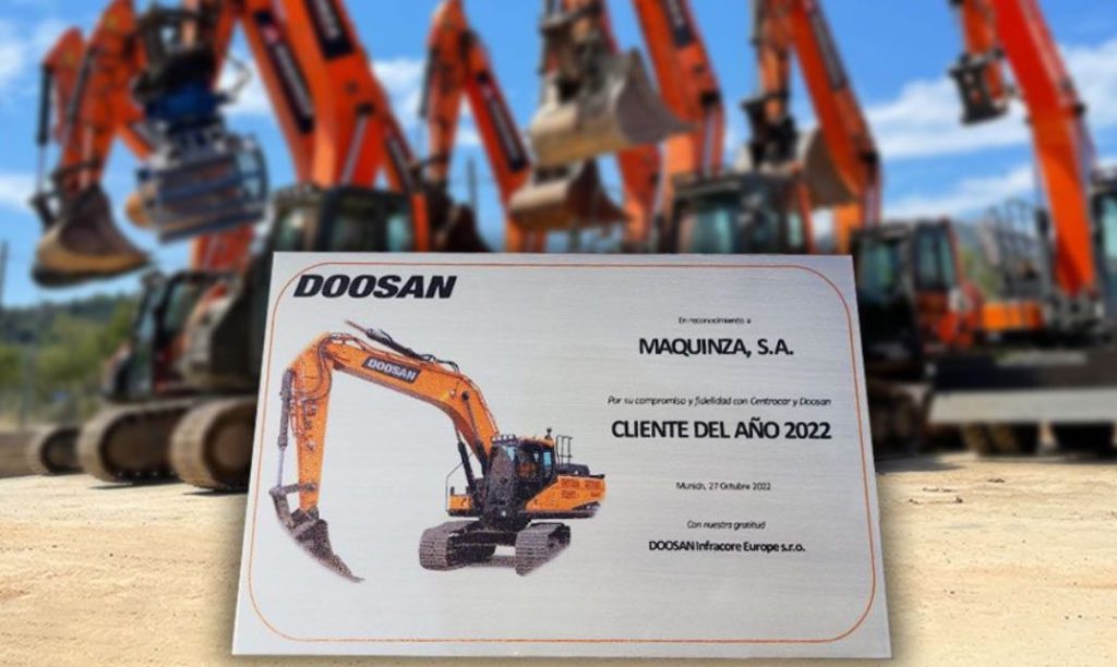 noticias maquinaria Doosan proclama a Maquinza