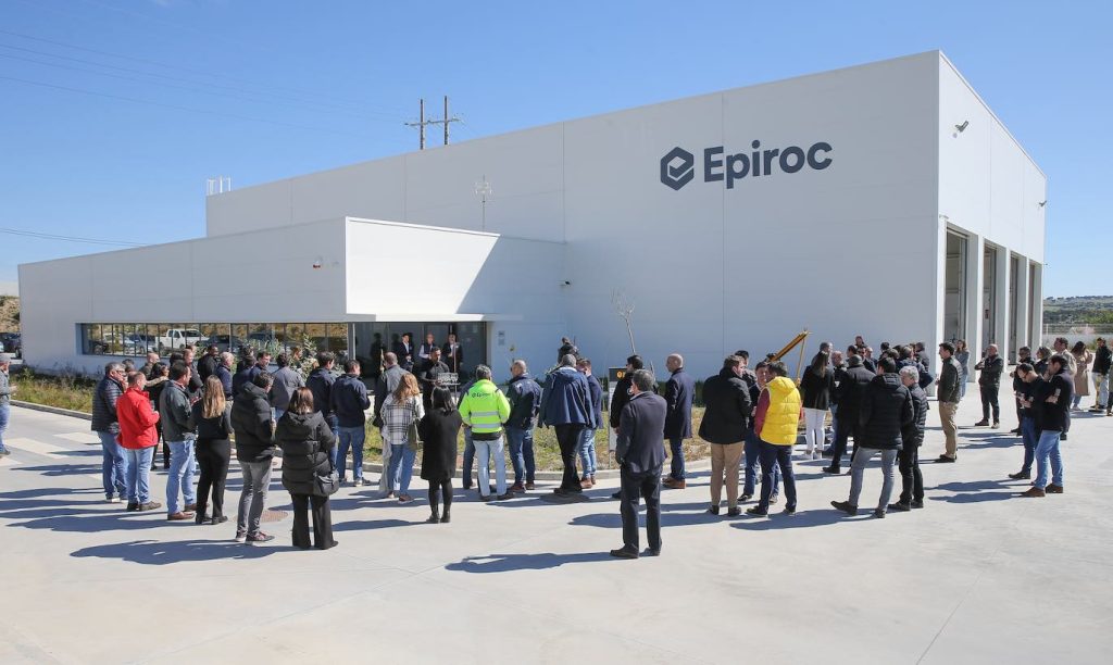 noticias maquinaria Epiroc Iberia Centro de Servicio en Aljustrel, Portugal