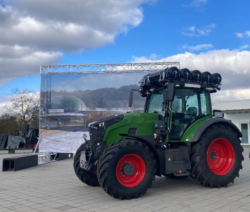 noticias maquinaria Fendt muestra el primer tractor de hidrógeno
