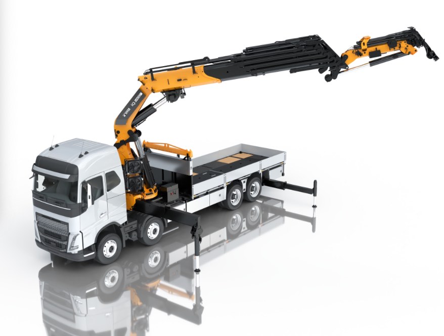 noticias maquinaria Hiab presenta la nueva grúa EFFER iQ.1400 HP