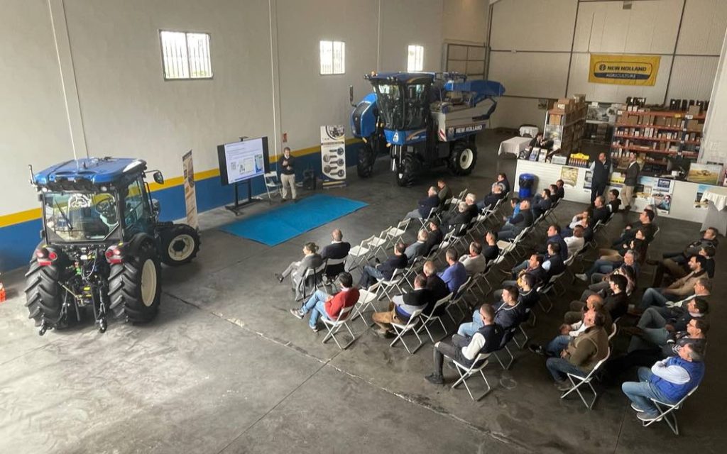 noticias maquinaria Martín e Hijos Maquinaria vendimiadoras New Holland