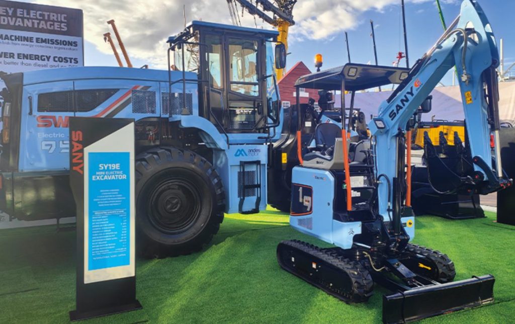 noticias maquinaria SANY en CONEXPO-CON_AGG