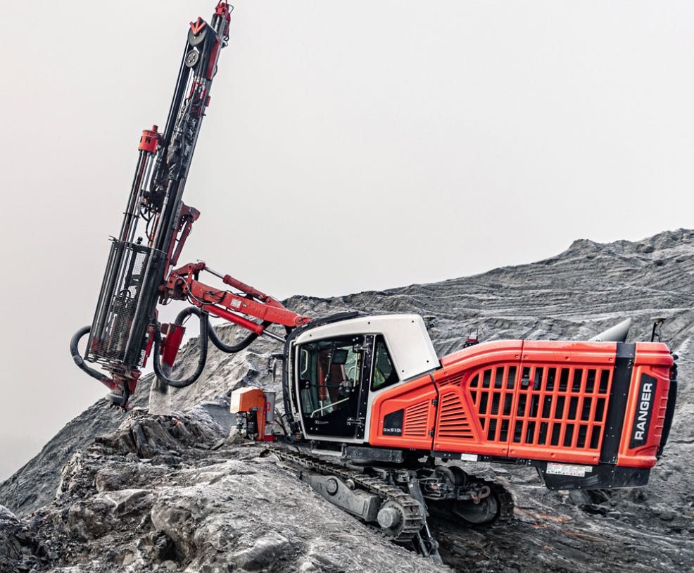 noticias maquinaria Sandvik presenta el Ranger DX910i en CONEXPO-CON_AGG