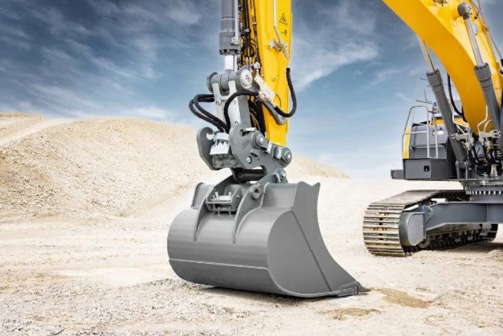 noticias maquinaria Solidlink sistema de acoplamiento rápido Liebherr