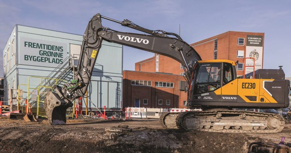 noticias maquinaria excavadora eléctrica más grande de Volvo Construction Equipment