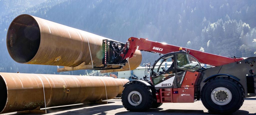 noticias maquinaria El manipulador telescópico Hercules 210.10 de Dieci en Ritom