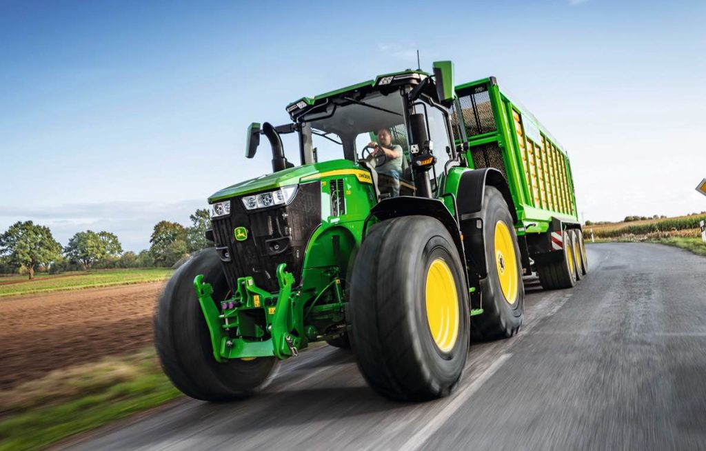 noticias maquinaria John Deere estándares en agricultura de precisión