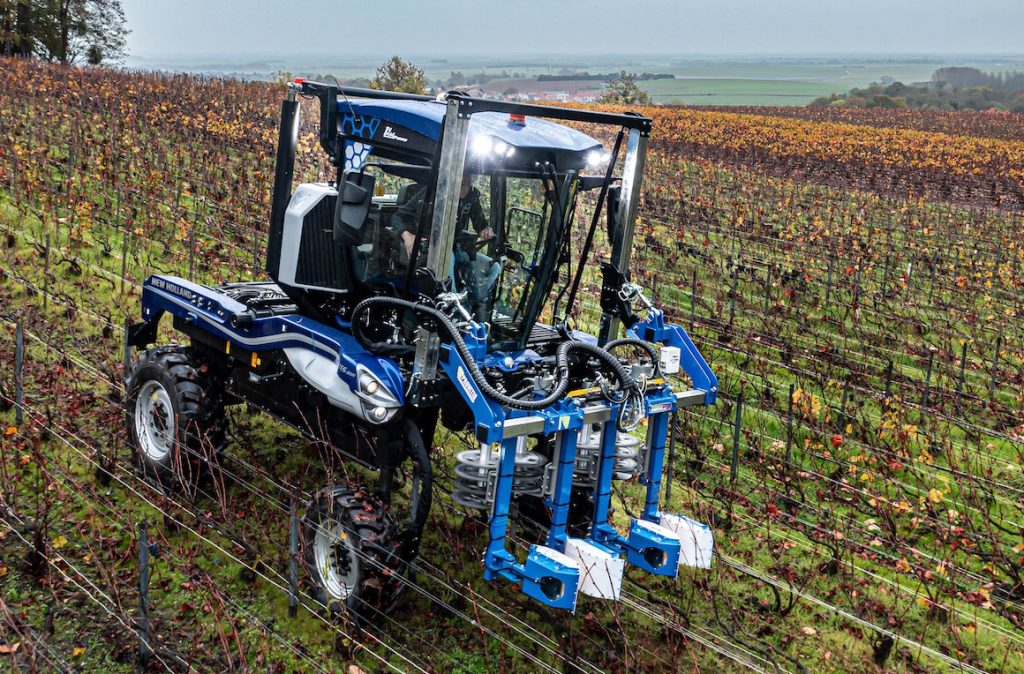 noticias maquinaria New Holland presenta la nueva serie de tractores zancudos TE6
