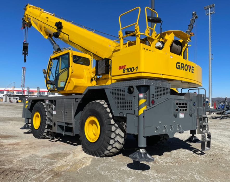 noticias maquinaria Niella Tanaro comienza la producción de grúas Grove GRT8120