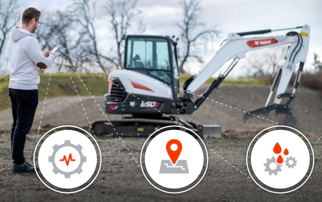 noticias maquinaria Nuevo sistema telemático Bobcat Machine IQ para clientes