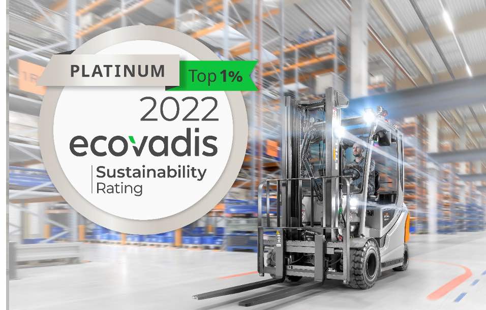 noticias maquinaria STILL premiada por EcoVadis con el certificado de sostenibilidad platino