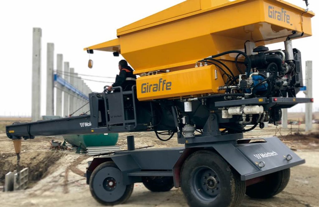 noticias maquinaria equipos de vertido de hormigon de Moldtech