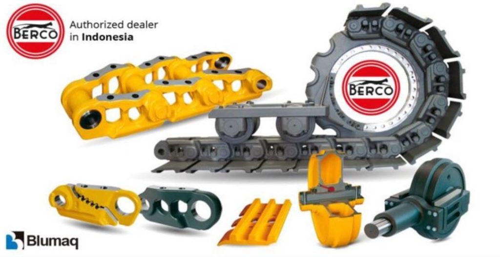 noticias maquinaria BLUMAQ distribuidor autorizado de los productos Berco en Indonesia