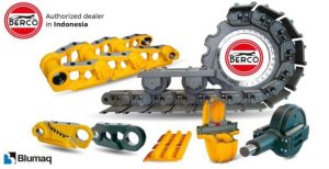 noticias maquinaria BLUMAQ distribuidor autorizado de los productos Berco en Indonesia