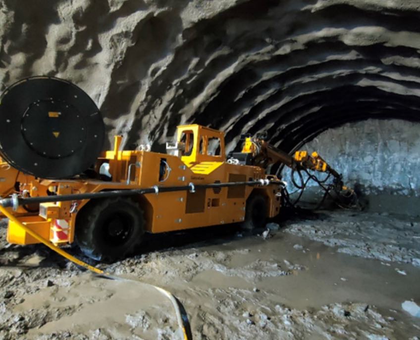 noticias maquinaria El equipo robotizado para shotcrete Putzmeister Wetkret 5