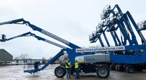 noticias maquinaria GENIE entrega grandes plataformas a Hire Safe Solutions
