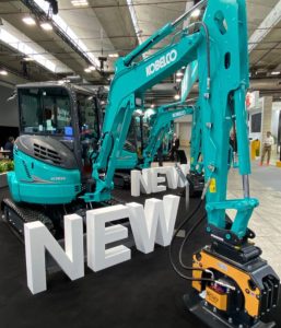 noticias maquinaria Kobelco Construction Machinery Europe B.V en Samoter