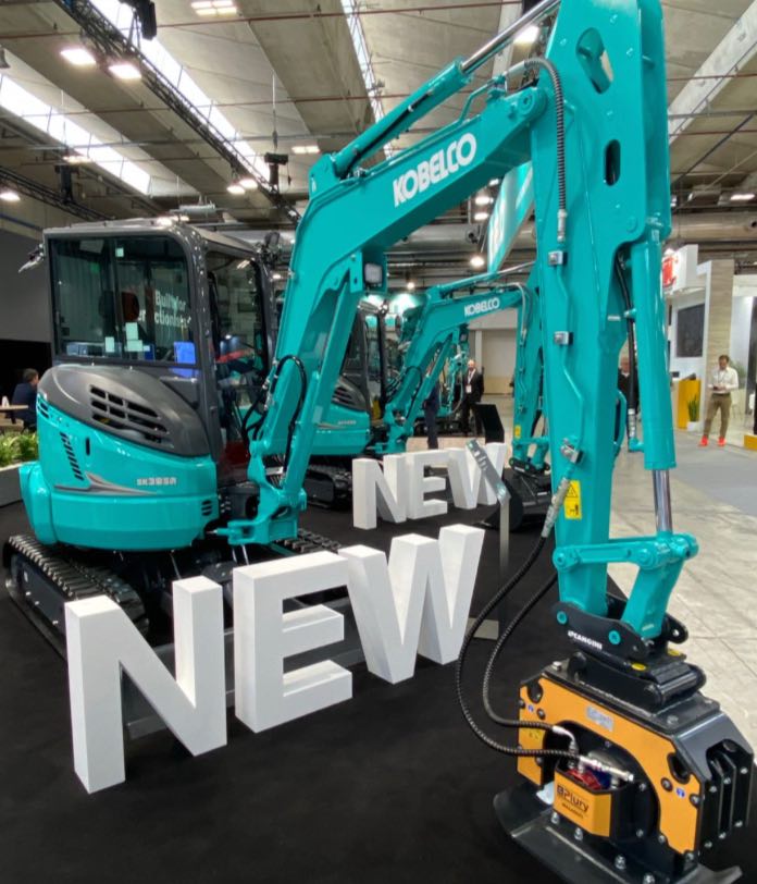 noticias maquinaria Kobelco Construction Machinery Europe B.V en Samoter