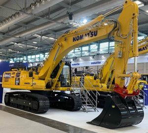 noticias maquinaria Komatsu en Samoter 2023-2