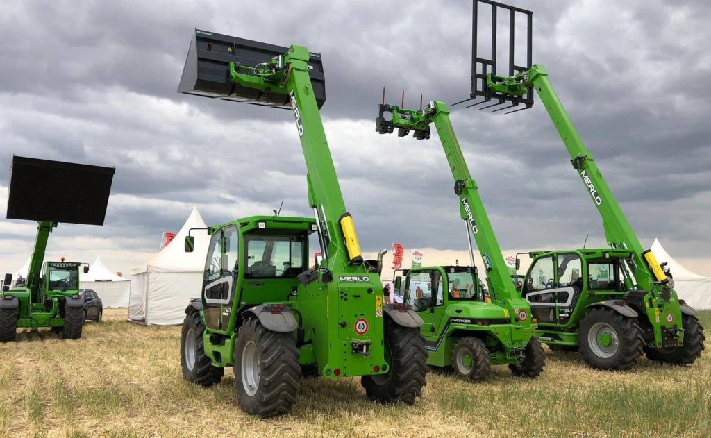 noticias maquinaria Merlo manipuladores telescópicos a Demoagro