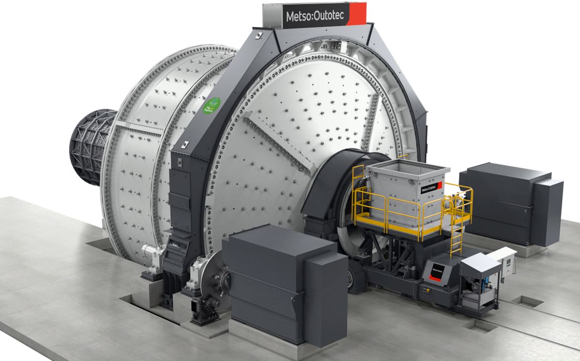 Metso Outotec Entregar Molino PremierTM SAG