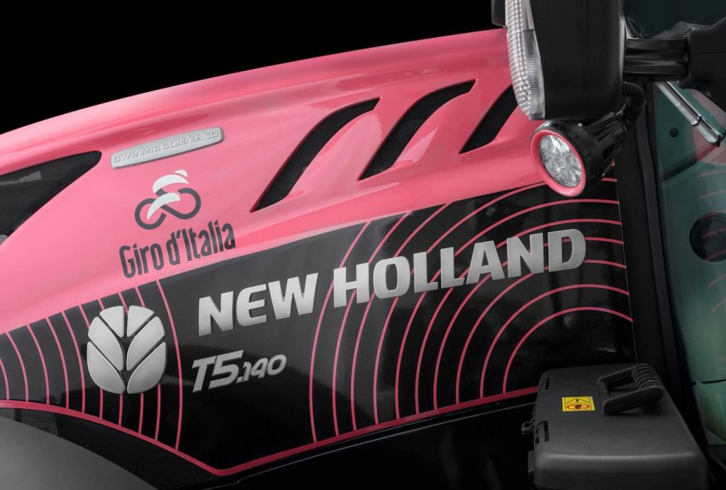 noticias maquinaria New Holland patrocinador oficial del Giro de Italia 2023
