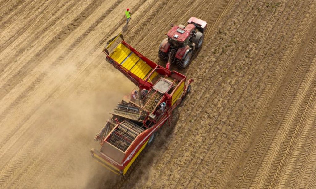 noticias maquiaria Case IH se preparará para Potato Europe 2023