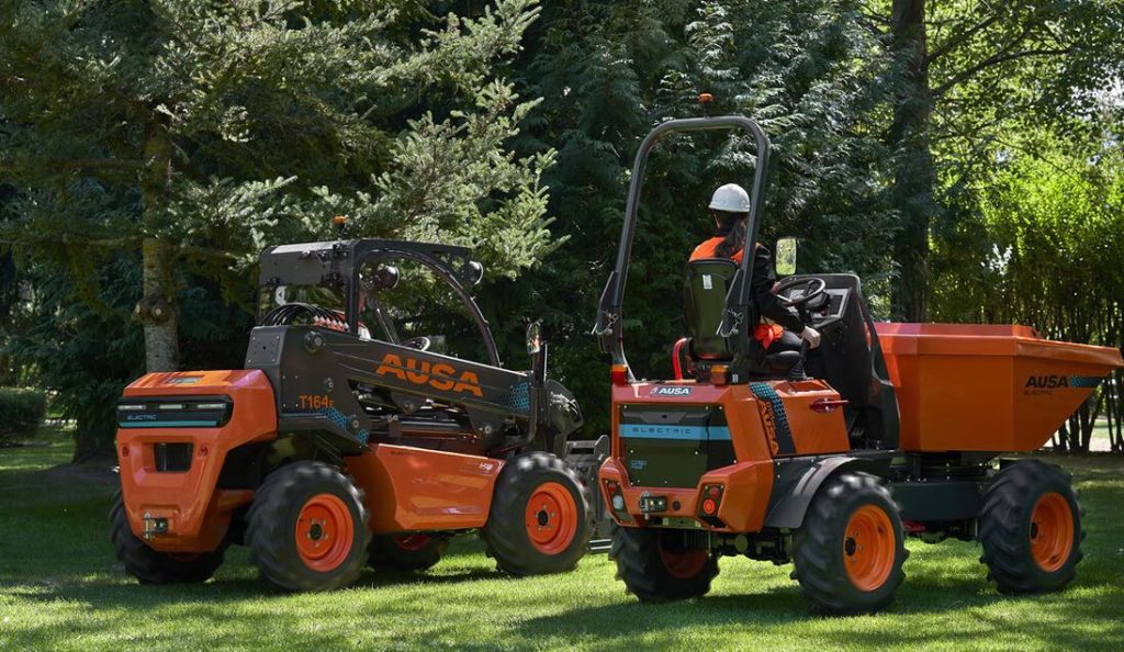 noticias maquinaria AUSA participa en diferentes proyectos para promover la movilidad eléctrica