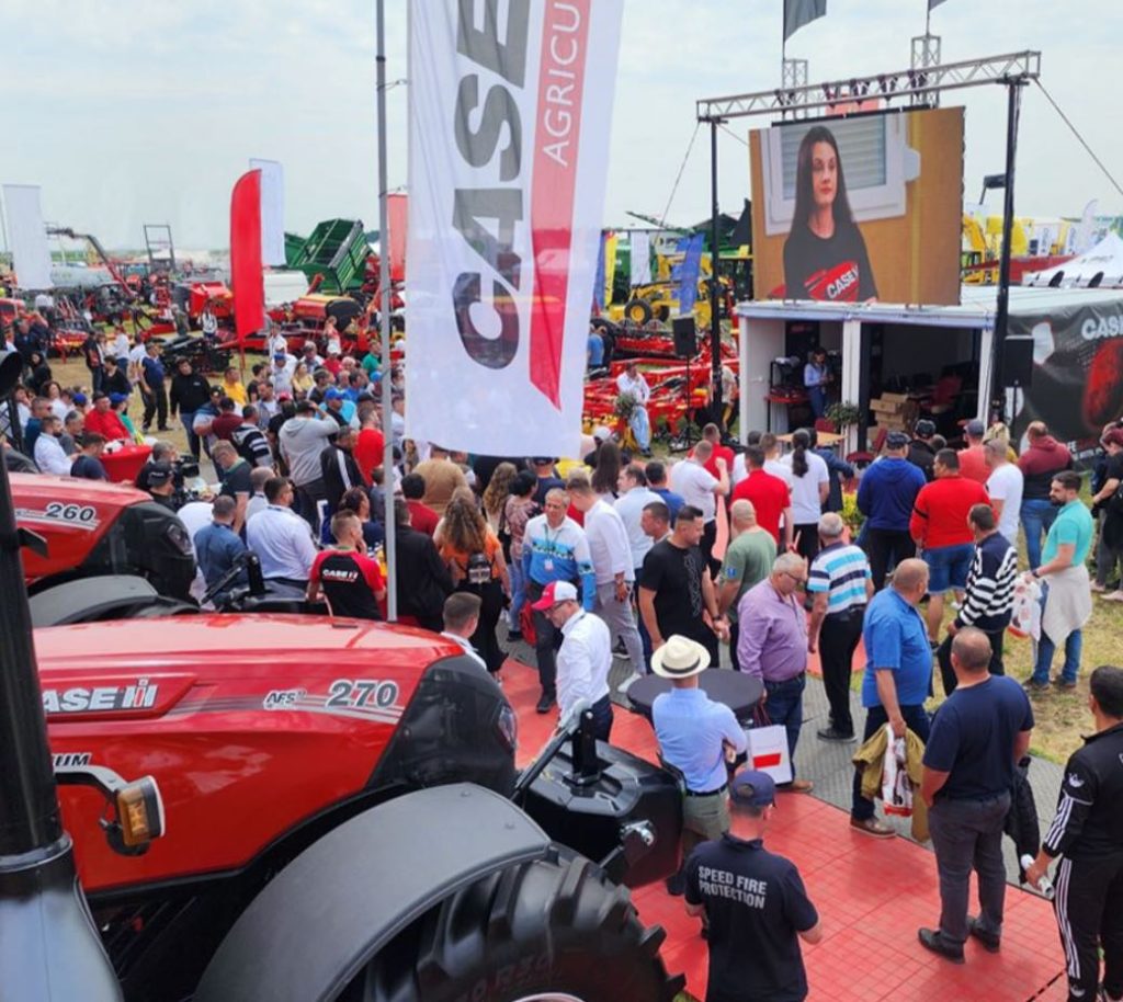 noticias maquinaria Case IH en la feria de Agriplanta 2023 en Rumania