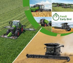 noticias maquinaria Fendt Early Bird 2024