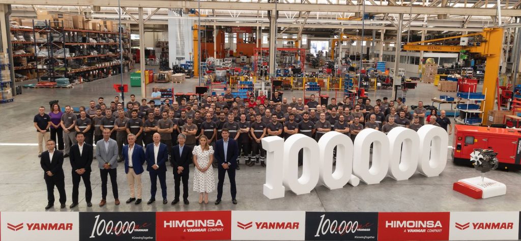 noticias maquinaria HIMOINSA grupo electrógeno motor Yanmar