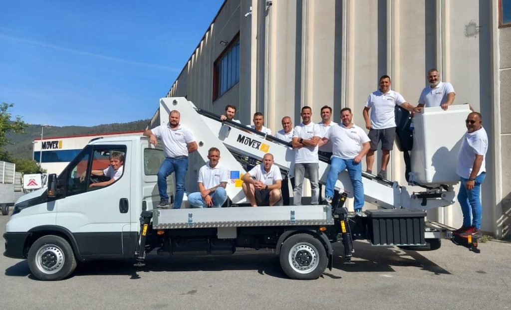 noticias maquinaria Jornada de formación de las plataformas elevadoras Movex