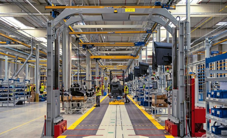 noticias maquinaria Jungheinrich AG inicia la producción en la planta de Chomutov (Rep. Checa)
