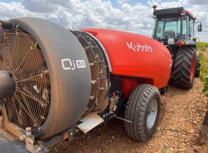 noticias maquinaria KUBOTA pulverizador XTA33 para cultivos especiales a Demoagro