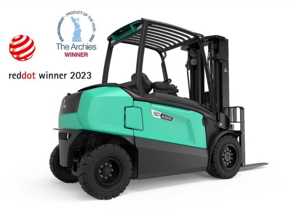 noticias maquinaria carretilla contrapesada eléctrica EDiA XL de Mitsubishi