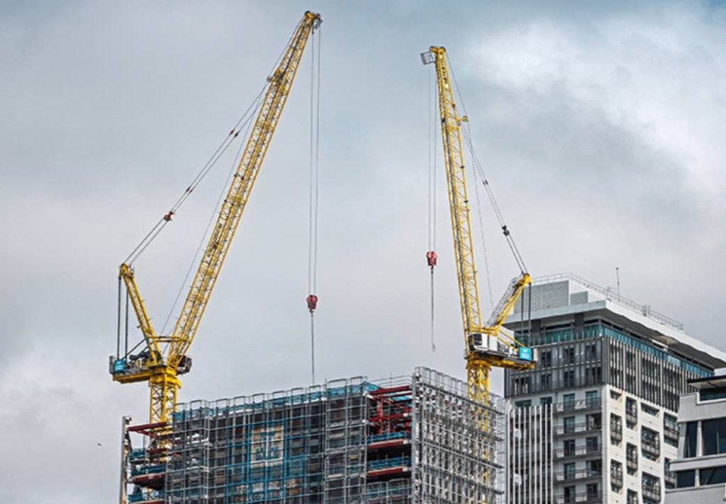 noticias maquinaria grúas de Liebherr Nueva Zelanda