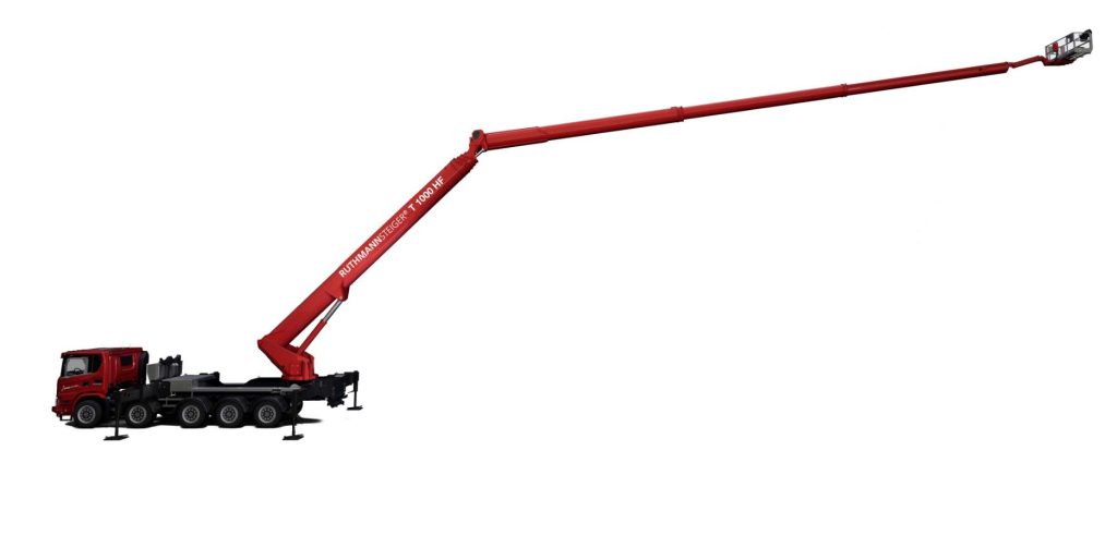 noticias maquinaria plataforma RUTHMANN STEIGER® T 1000 HF