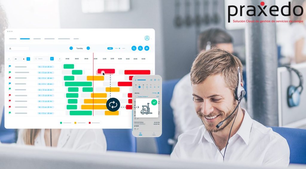 noticias maquinaria praxedo solución cloud gestión servicios de campo