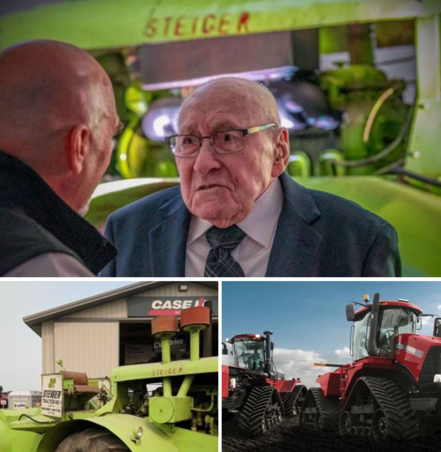 noticias maquinaria Aniversario del Sr. Douglass Steiger, cofundador de Steiger Tractor
