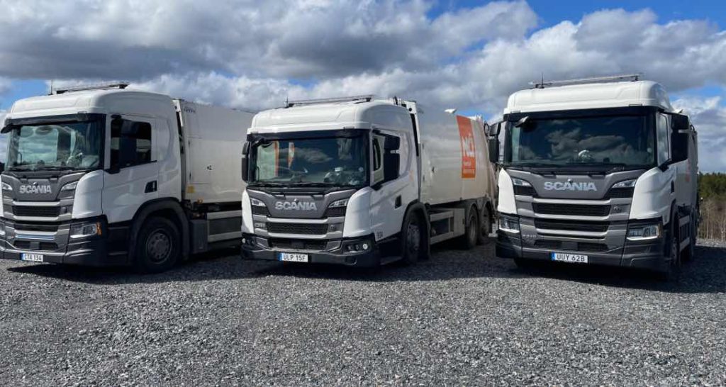 noticias maquinaria Camiones para Nordisk Återvinning equipados con transmisiones de Allison