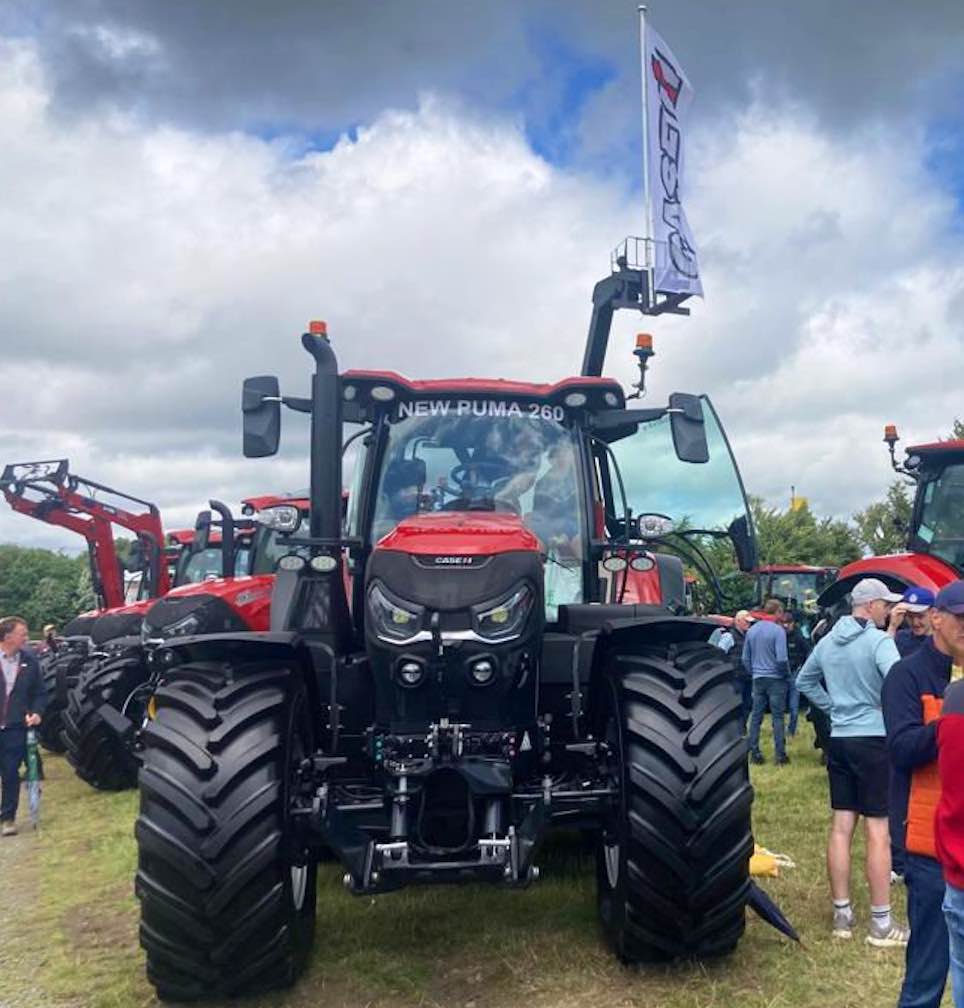 noticias maquinaria El tractor Puma 260 CVXDrive de Case IH, por primera vez en Irlanda