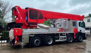 noticias maquinaria Entrega de una plataforma Multitel Pagliero MJ 450