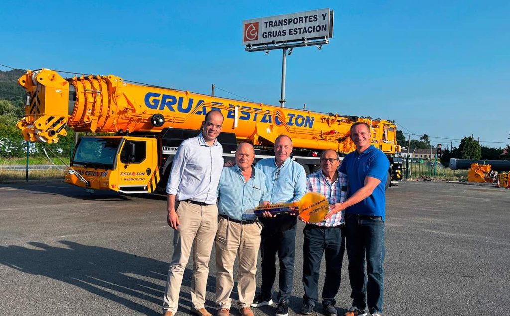 noticias maquinaria Grúas Estación invierte en la grúa Liebherr LTM 1650-8.1